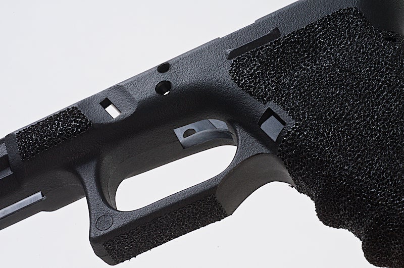 Glock Rtf Frame Guns Modify Polymer Gen 3 RTF Frame (Stippling T Style) for Marui G17 GBB