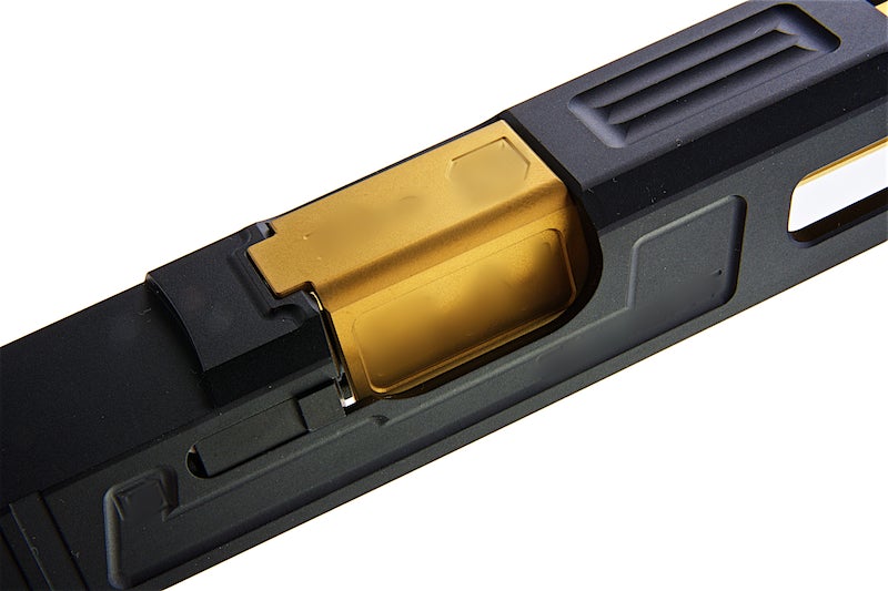 Guns Modify SA G34 Stainless Steel RMR Slide Threaded Barrel Set (Gold)