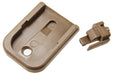 Guns Modify Polymer Mag Base Pad For Tokyo Marui GSeries GBB Airsoft Guns Magazine (FDE)
