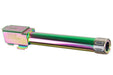 Guns Modify KM G17 Stainless Steel Threaded Barrel with Inner Barrel for TM M GI7 (Rainbow Nitride)