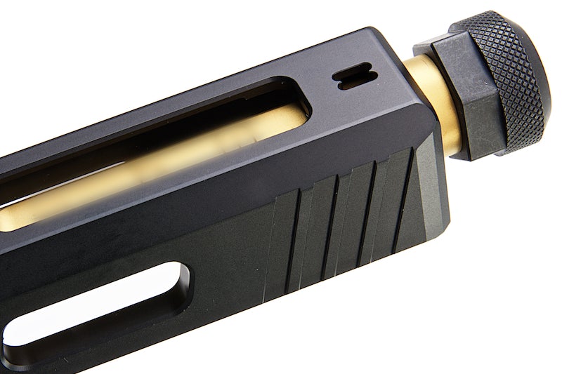 Guns Modify CNC SA T1 Aluminum Slide Set for TM G19 GBB (Gold Outer Barrel)