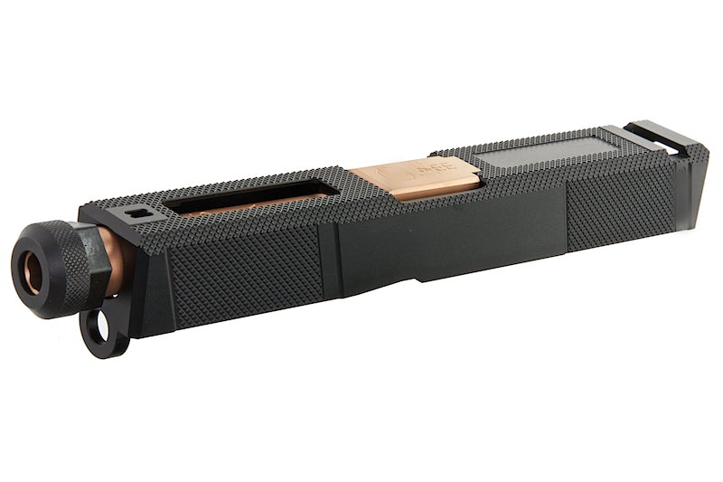 Guns Modify CNC SA UTI Aluminum Slide Set for TM G19 GBB (Rose Gold Outer Barrel)