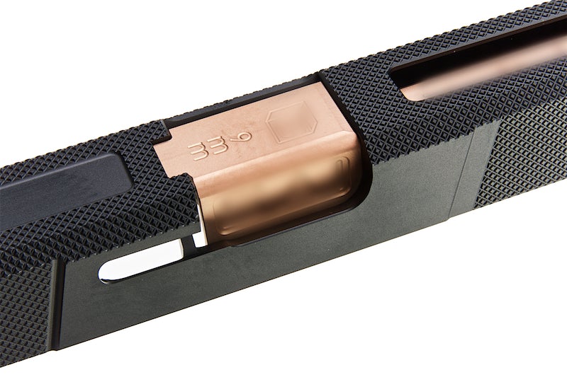 Guns Modify CNC SA UTI Aluminum Slide Set for TM G19 GBB (Rose Gold Outer Barrel)