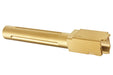 Guns Modify CNC SF Stainless Steel Fluted Barrel for TM G17 GBB (Nitride Gold)
