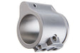 Guns Modify Stainless Steel Gas Block for M4 Airsoft GBB Rifle (Silver)