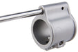 Guns Modify Stainless Steel Gas Block Set for M4 GBB Airsoft Rifle (Silver)