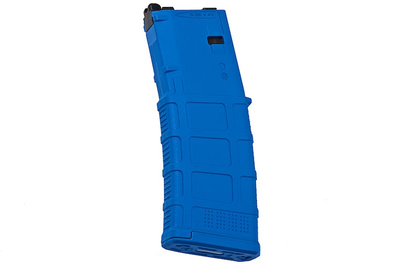 Guns Modify EVO 35 Rds Green Gas Magazine For Tokyo Marui MWS GBB Airsoft Guns (Nato Training Blue)