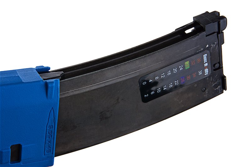 Guns Modify EVO 35 Rds Green Gas Magazine For Tokyo Marui MWS GBB Airsoft Guns (Nato Training Blue)