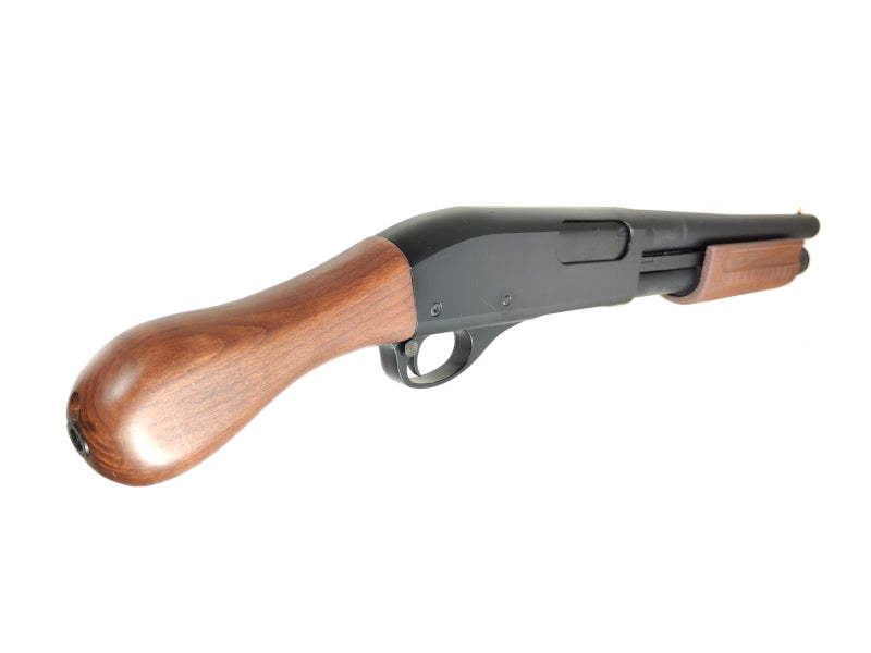 Golden Eagle 8877RW M870 Pump Action Gas Shotgun (w/ Wood Grip/Handguard)