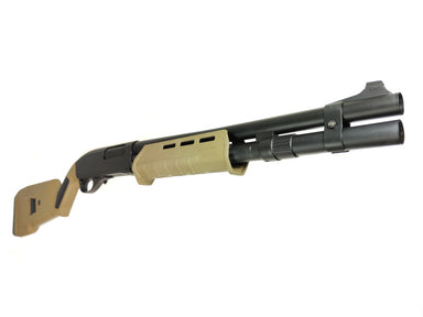Golden Eagle 8886 M870 Pump Action Gas Shotgun (Tan)