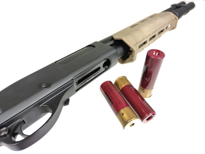 Golden Eagle 8886 M870 Pump Action Gas Shotgun (Tan)