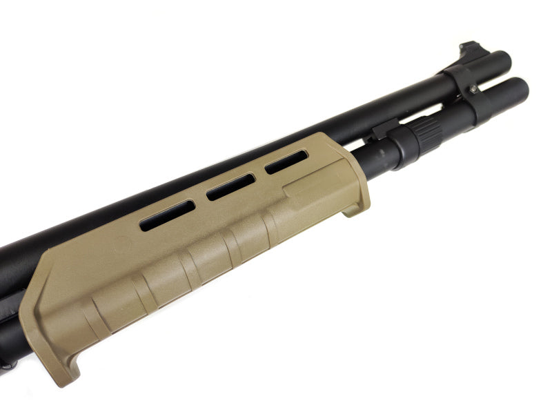 Golden Eagle 8886 M870 Pump Action Gas Shotgun (Tan)