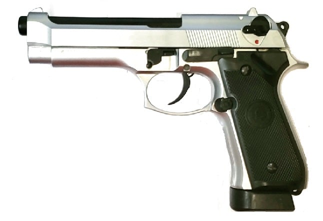 Bell Metal M9 GBB CO2 Pistol (826Y)
