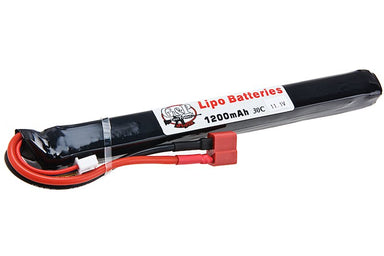 G&P 11.1v 1200mAh 30C AK Stick Lipo Rechargeable Battery (T-Deans)