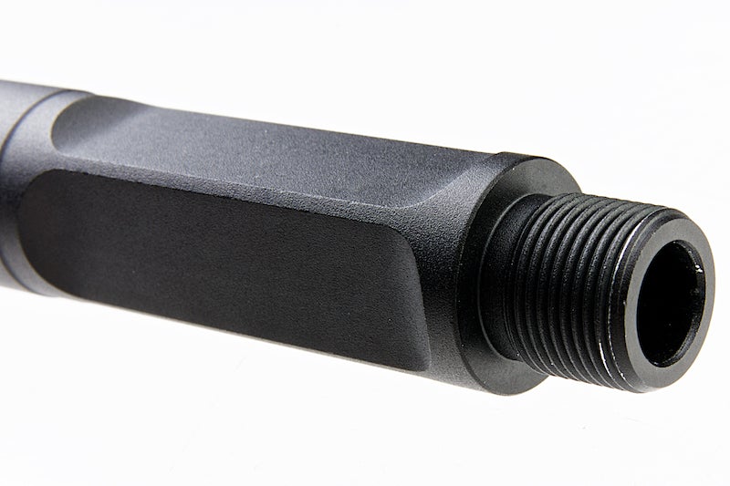 G&P Aluminum SAI 13 inch Taper Square Outer Barrel for G&P Front Set / RAS Series AEG (14mm CCW)