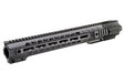 G&P Long Railed Handguard with SAI QD System for TM M4 / M16 AEG/ GBB Rifle (Gray)