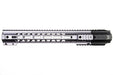 G&P Long Railed Handguard with SAI QD System for TM M4 / M16 AEG/ GBB Rifle (Gray)