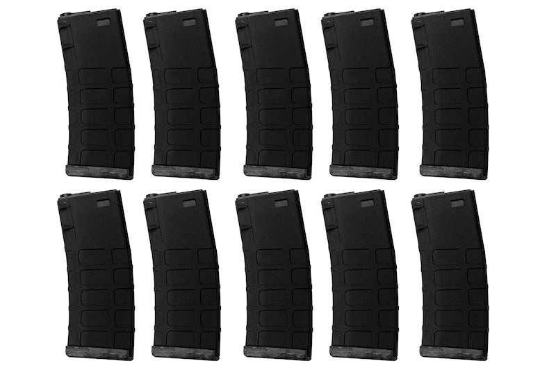 G&P GMAG 130rds Mid-Cap Magazine for Marui M16 AEG (10pcs / Set)
