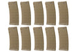 G&P GMAG 130rds Mid-Cap Magazine for Marui M16 AEG (10pcs, Dark Earth)