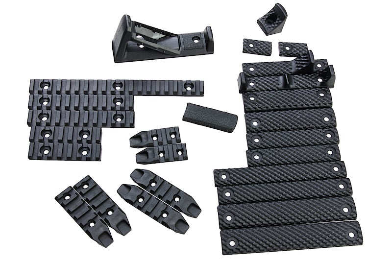 Keymod Cover G&P M LOK / Keyomd Rail Cover Set | eHobbyAsia