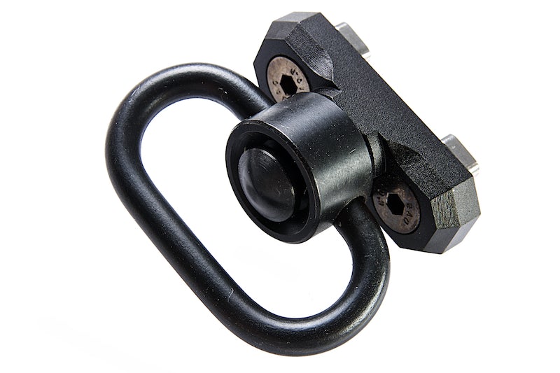thumbnail image 2 of M-LOK/Keymod Bipod Adapter Mount – Picatinny, 6061-T6 Aluminum, Uncle Mike’s Swivel Compatible 2 of 4