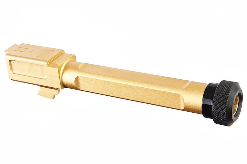 G&P Outer Barrel for Umarex (VFC) Model 17 GBB Pistol (Gold)