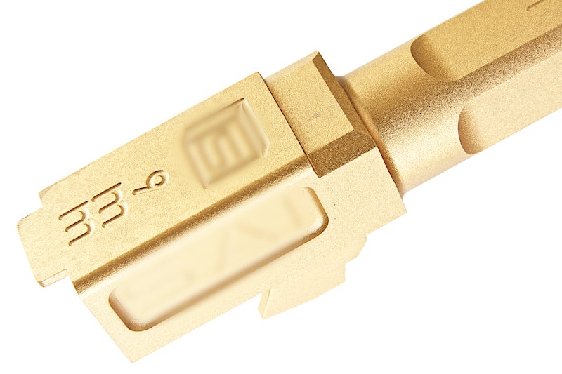 G&P Outer Barrel for Umarex (VFC) Model 17 GBB Pistol (Gold)