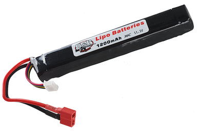 G&P 11.1v 1200mAh 30C Lipo Rechargeable Battery (Big Deans / T Connector)