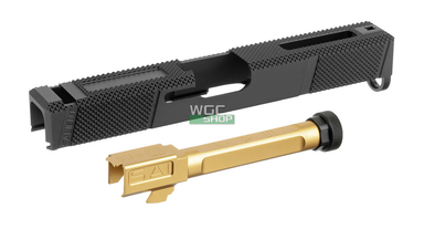 EMG (G&P) SAI Utility Slide Kit for Umarex G17 GBB Pistol (Gold Barrel)