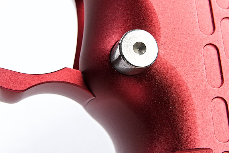 Gunsmith Bros Aluminum Grip for Marui Hi-Capa GBB (Limcat Style/ Red)
