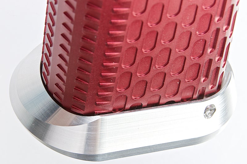 Gunsmith Bros Aluminum Grip for Marui Hi-Capa GBB (Limcat Style/ Red)