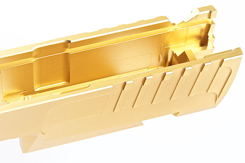 Gunsmith Bros CNC Aluminum Ultra Cut 4.3 Single Slide With Sight For Marui Hi-Capa 4.3 GBB (Gold)