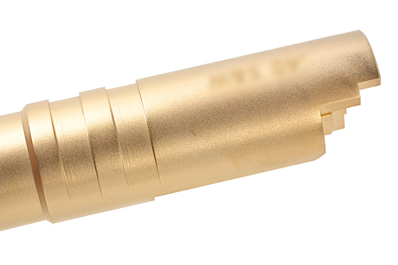 Gunsmith Bros Gold .40 ACP Outer Barrel for Marui Hi-Capa 5.1 GBB Pistol