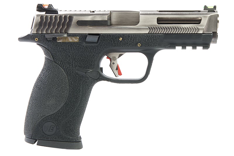 WE M&P T6B Custom Big Bird AUTO GBB Pistol (Vented/ SV / BK)