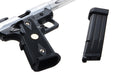 WE Hi-Capa 5.1 Galaxy Premium L Airsoft GBB Pistol (Silver/ Slide K Frame)