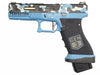 WE Model 17 Gen5 Secret Camo Blue GBB Airsoft Pistol (Semi-Auto)