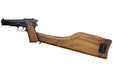 WE New Browning Hi Power MK1 w/ Stock Airsoft GBB Pistol