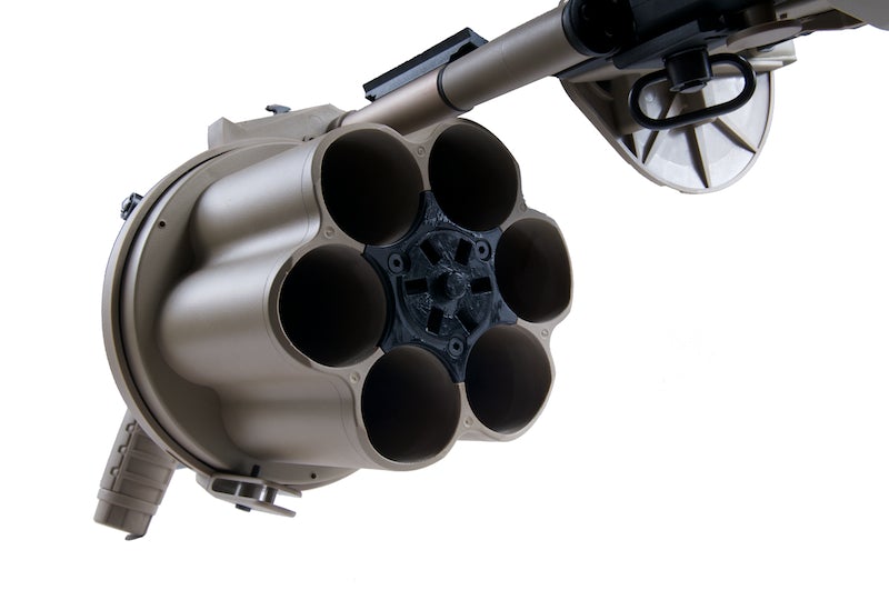 Ics 190 ICS-190 GLM Airsoft Grenade Launche (Tan) | eHobbyAsia