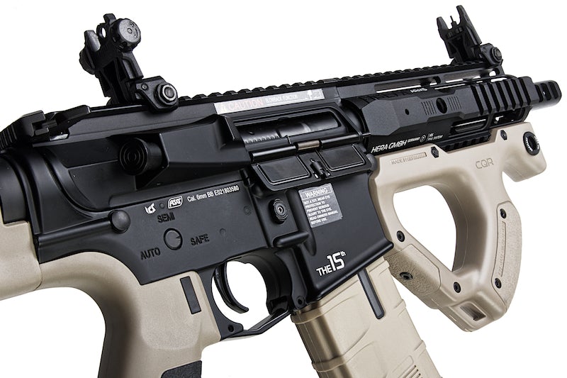 ICS CQR M4 EBB Rifle (Licensed by ASG Hera Arms/ Tan)