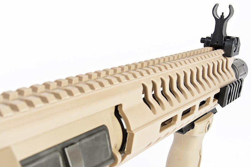 King Arms TWS M4 Striker M-LOK CQB Ultra Grade II AEG Rifle (Dark Earth)