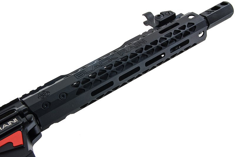 EMG TWS Black Rain Ordnance 9mm Carbine GBB Rifle Airsoft Guns (Black/ Red)