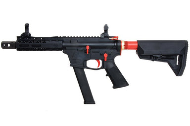 EMG Black Rain Ordnance 9mm Carbine GBB Rifle Airsoft Guns (Black/ Red)