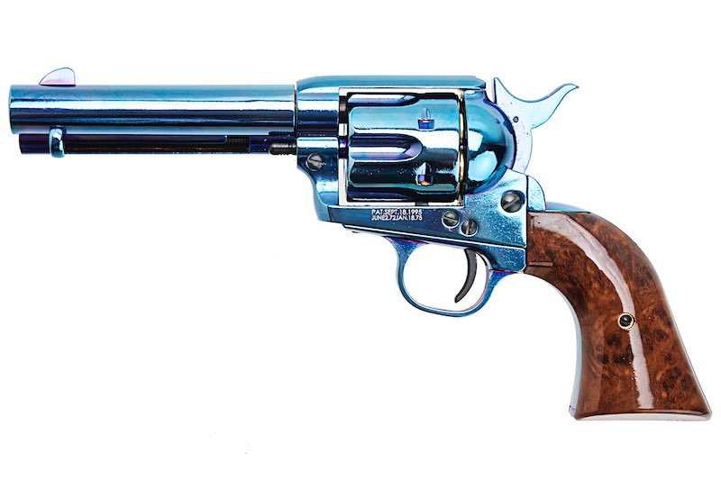 King Arms SAA .45 Gas Peacemaker Revolver S (Bluing/ Ver. 2) | eHobbyAsia
