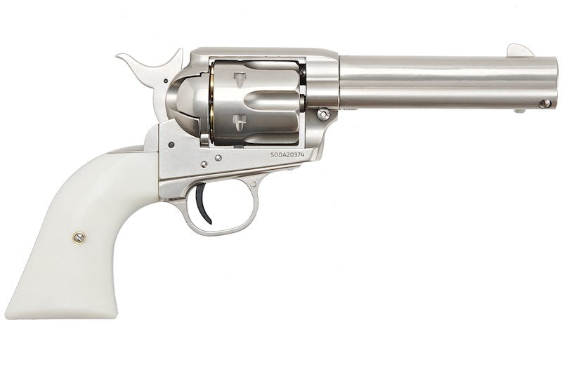 King Arms SAA .45 Peacemaker Gas Revolver S (Ver2., Silver)