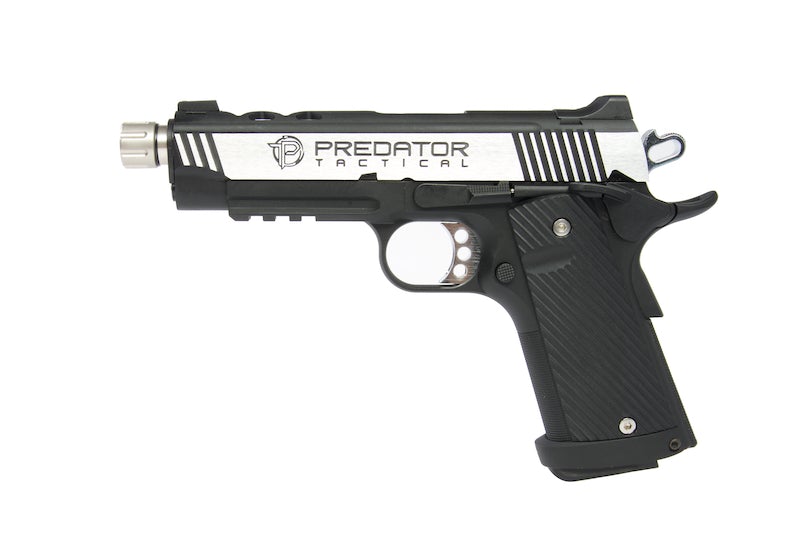 King Arms Predator Tactical Night Shrike .45 ACP GBB Pistol (2 Tone)