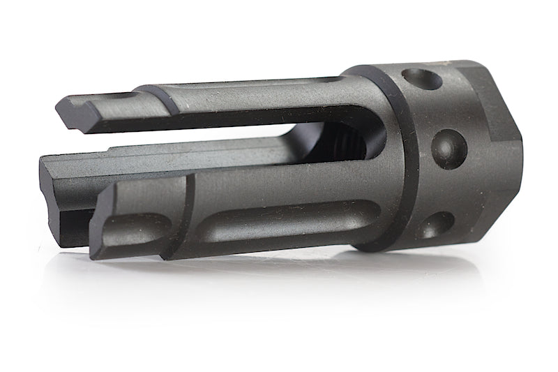 Knight's Armament Airsoft (Madbull) QDC 3-Prong Flash Hider (14mm CW)