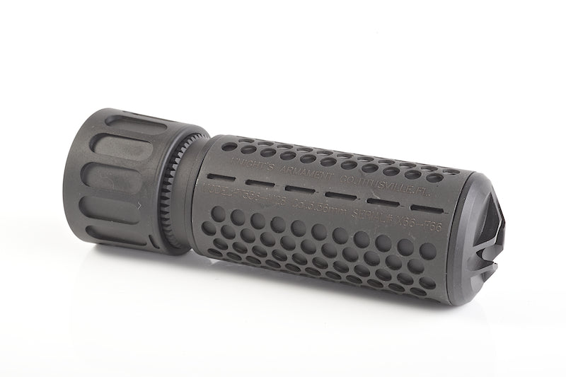 Knight's Armament Airsoft (Madbull) 556 QDC/CQB Suppressor With Flash Hider (14mm CCW)
