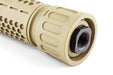Knight's Armament Airsoft (Madbull) 556 QDC/CQB Suppressor With Flash Hider (14mm CCW/ Tan)