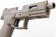 KJ Works KP-13F Full Auto Metal Slide GBB Pistol (w/ Thread Barrel & Cap/ TAN)