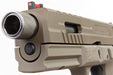 KJ Works KP-13F Full Auto Metal Slide GBB Pistol (w/ Thread Barrel & Cap/ TAN)